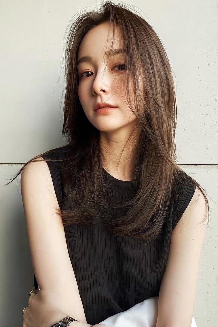 セミロング カラー 小村敏司 / 代表 /アンニュイスタイルのヘアスタイル