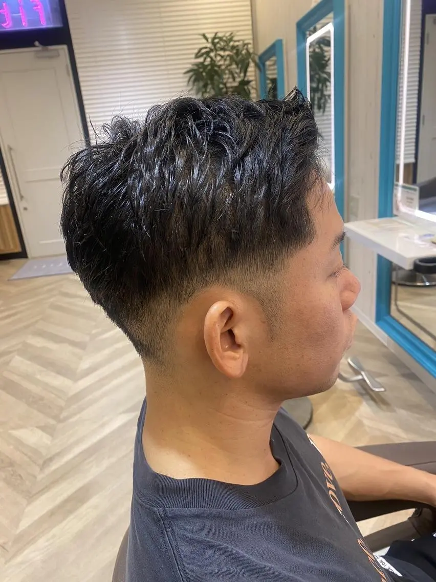メンズ レイヤー 髪質改善 fiti横須賀中央のヘアスタイル