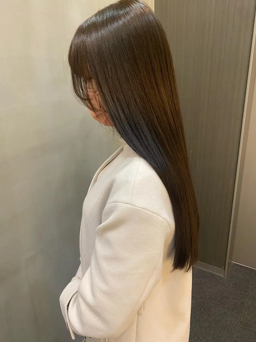 ロング カラー 韓国×髪質改善カラー 💎hinaのヘアスタイル
