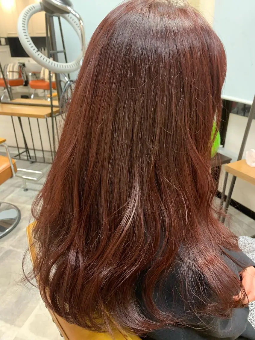 ロング カラー ブラウンカラー Appeler Kana yのヘアスタイル