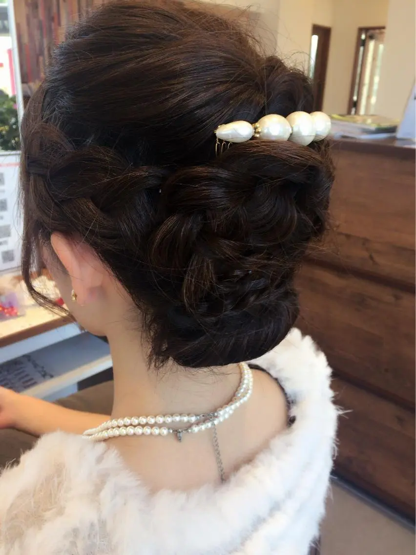 ミディアム ロング ヘアアレンジ 髙尾 綺女のマツエク・マツパデザイン