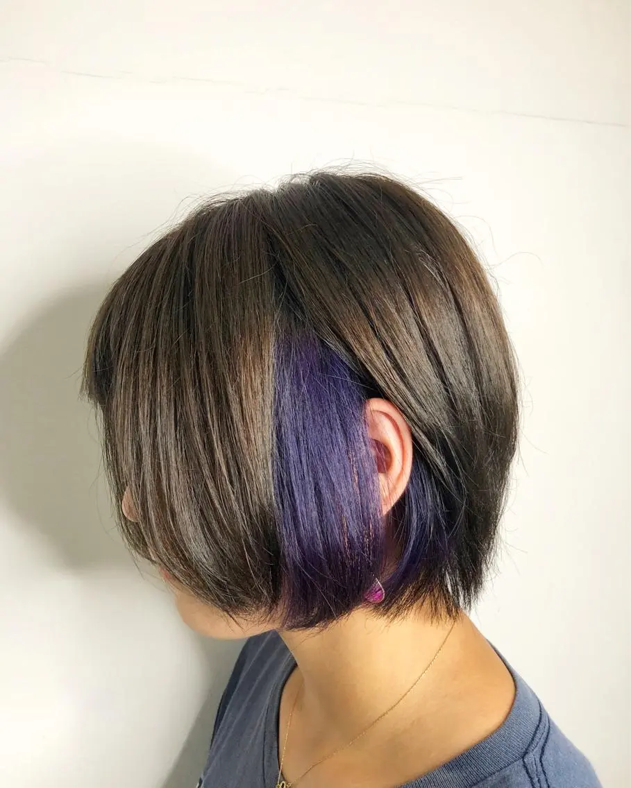 カラー イヤリングカラー HARA 🧁のヘアスタイル