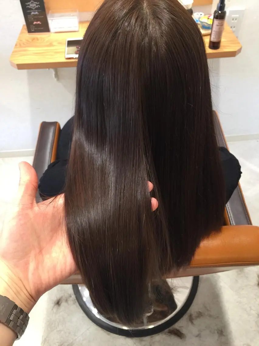 ロング 髪質改善 ツヤ髪専門美容師 桑原 和誠のヘアスタイル
