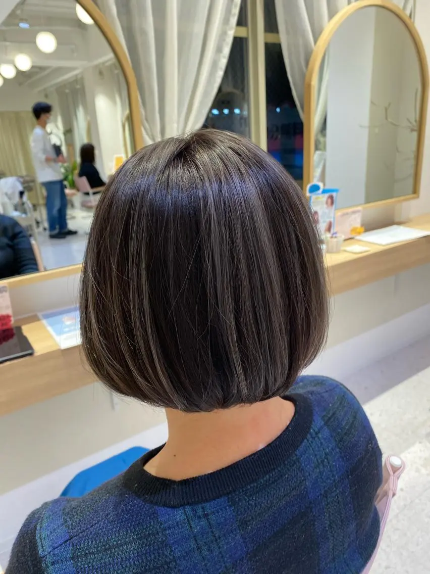 ショート カラー soil ミヤタケのヘアスタイル