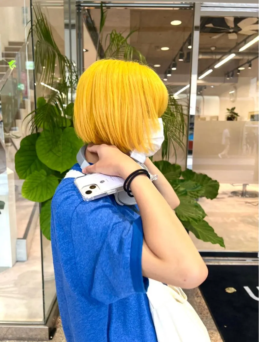 ショート カラー カット ヘアカラー トリートメント 🍀お悩み改善憧れの 美髪　小林風雅のヘアスタイル