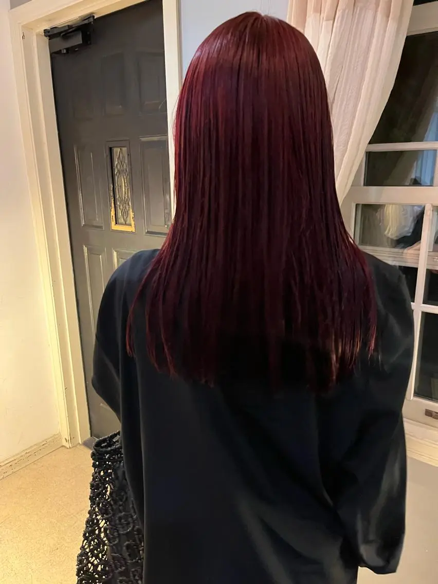 セミロング カラー eri kinjoのヘアスタイル
