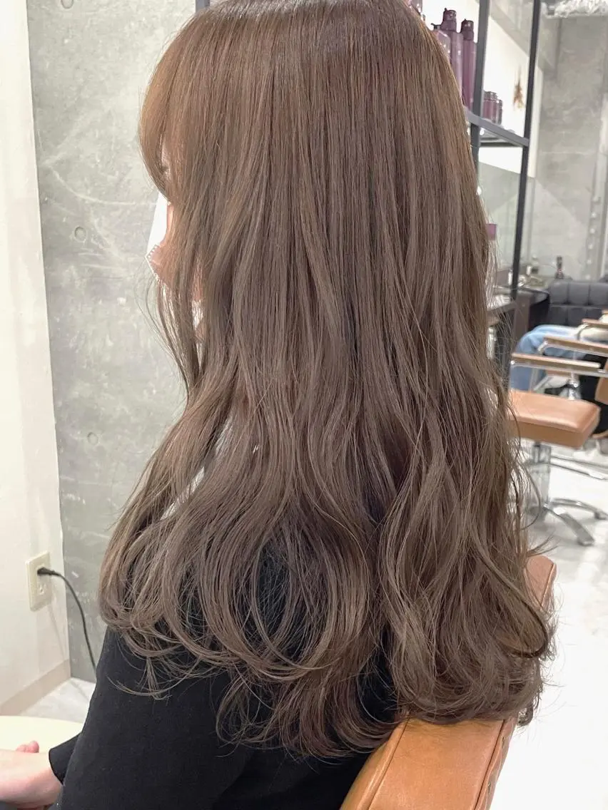 ロング カラー ヘアアレンジ ブリーチ ブリーチなしカラー メンズ似合わせ🪞 kotoriのヘアスタイル