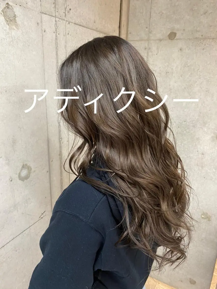 ロング カラー 🌈美髪矯正／髪質 改善カラーDaigoのヘアスタイル