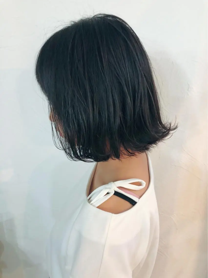 ショート 外ハネヘア 植野/新宿 高田馬場のヘアスタイル