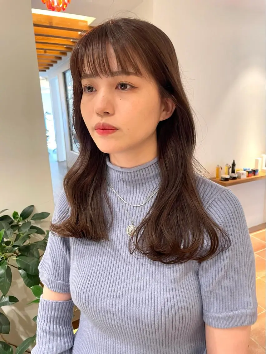 ロング カラー パーマ ふわっとレイヤー‪☆ 菅原 千鶴のヘアスタイル