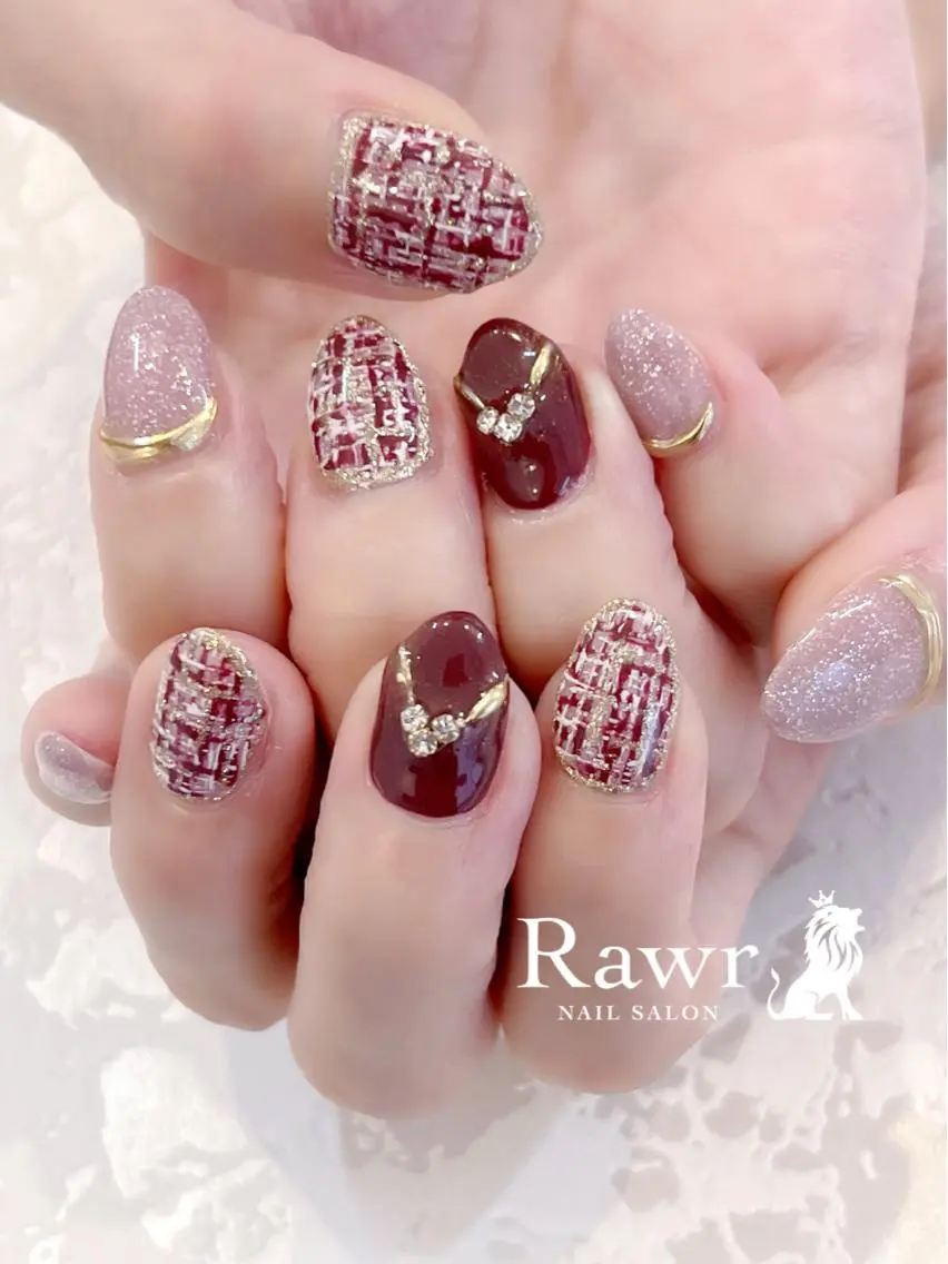 ネイル ハンドネイル Rawr / saoriのネイルデザイン