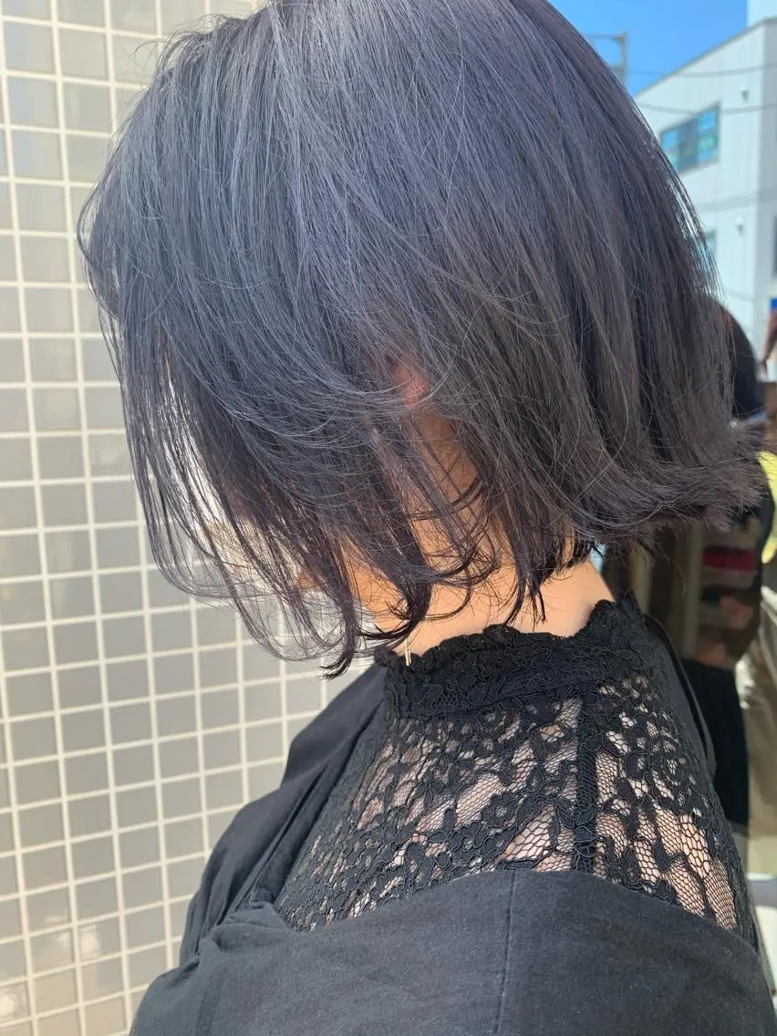 ミディアム カラー ヘアカラー トリートメント ヘアセット 🌸スタイリスト 山浦美恵のヘアスタイル
