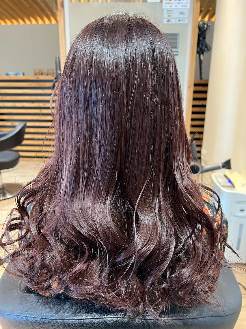 ロング カラー 関口 友行のヘアスタイル