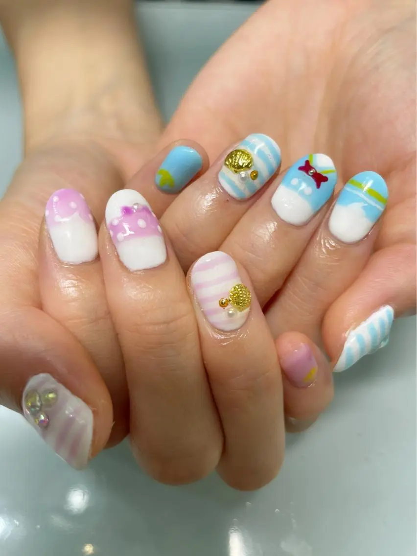 ネイル アートネイル oki nailのネイルデザイン