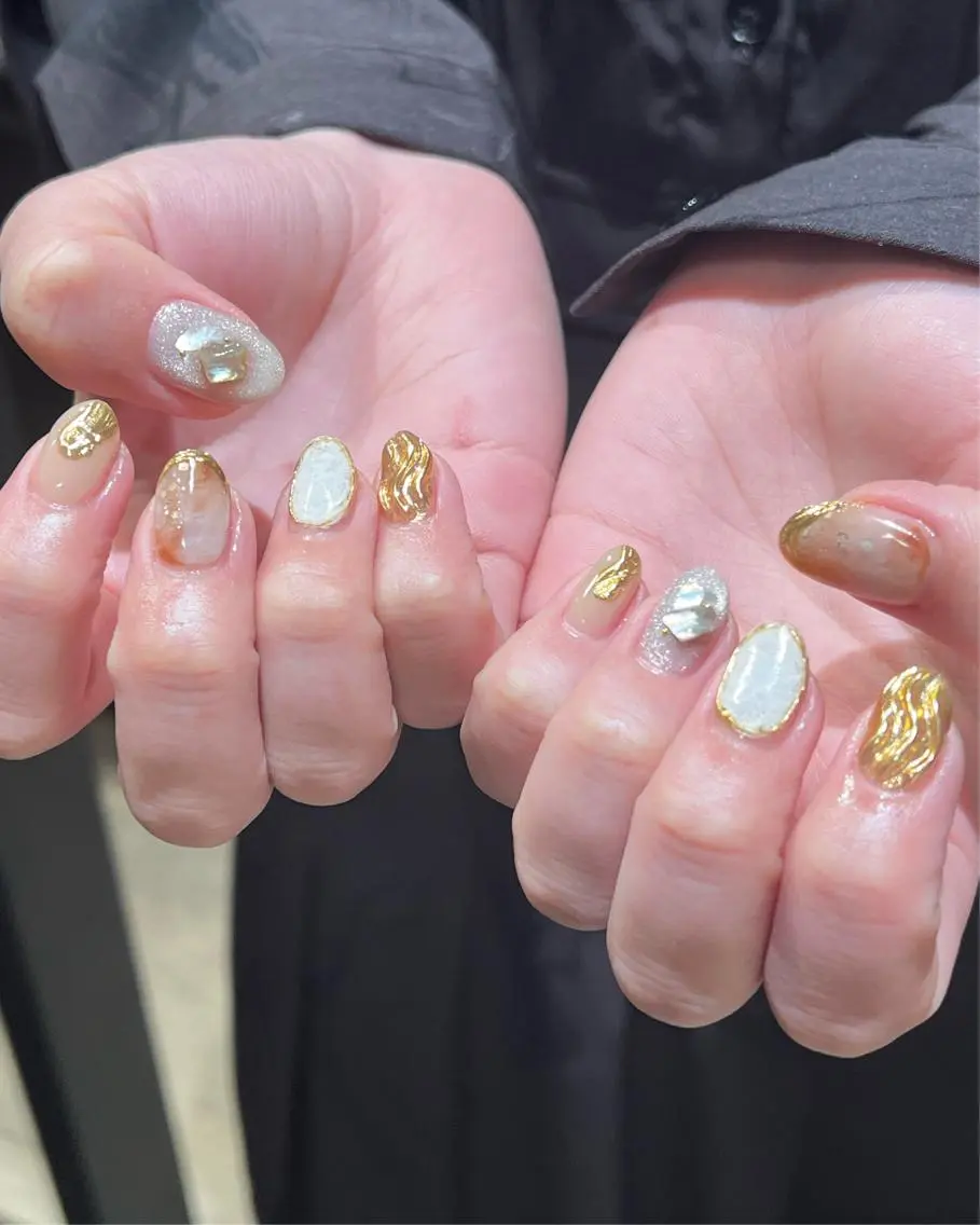 ネイル ハンドネイル OAKたまプラ MiKiのネイルデザイン