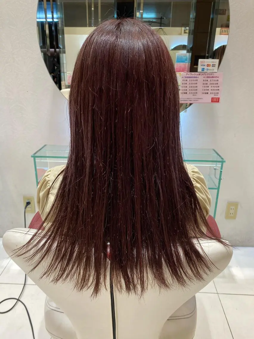 ロング カラー 髪質改善・縮毛矯正 白根凌二のヘアスタイル