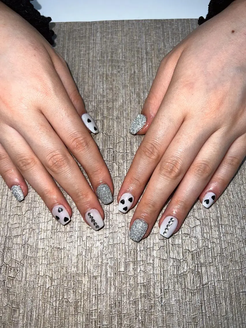 ネイル フラッシュネイル ハート coco nailのネイルデザイン