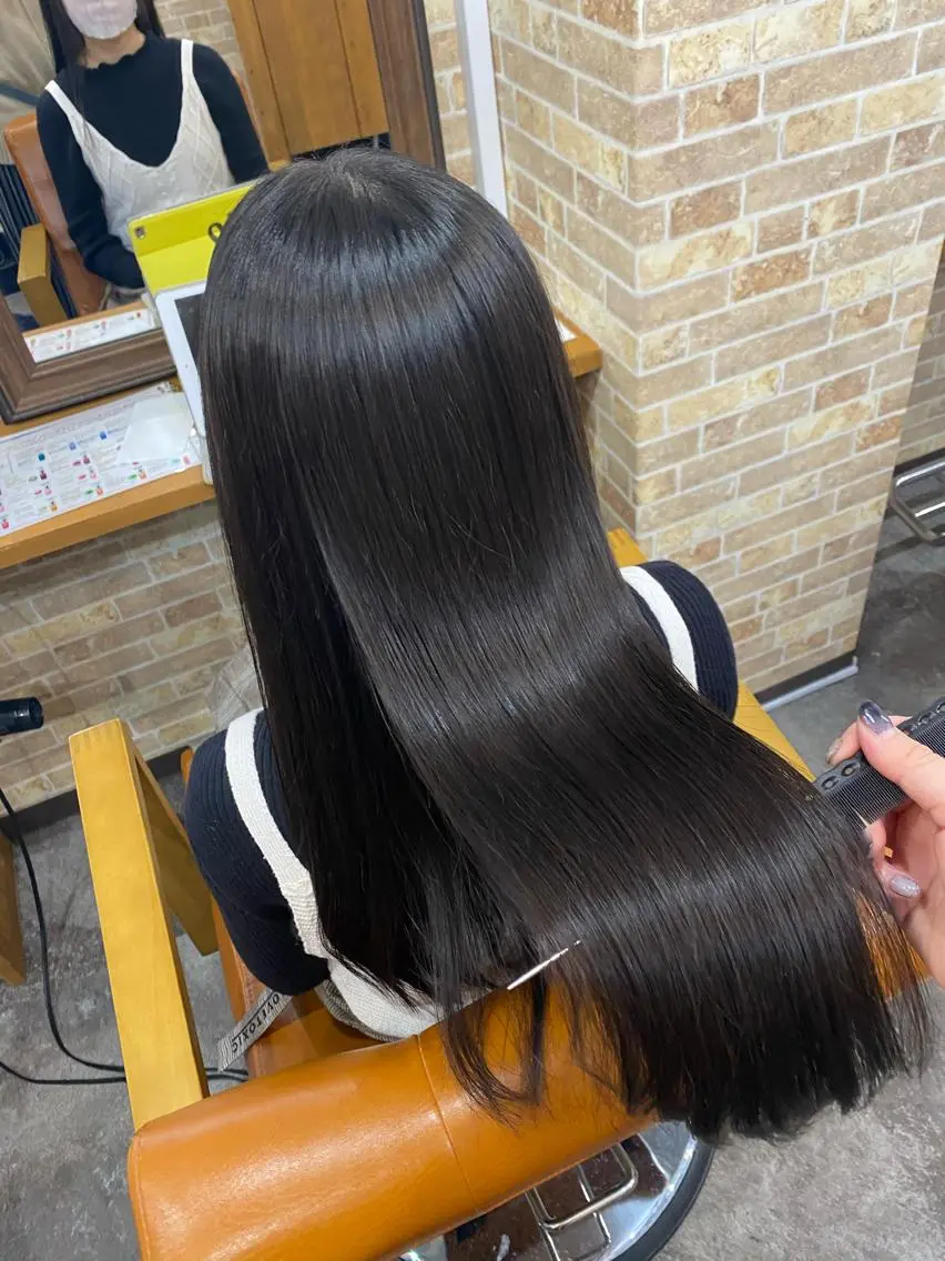 ロング 美髪ヘア 🤍erikaのヘアスタイル