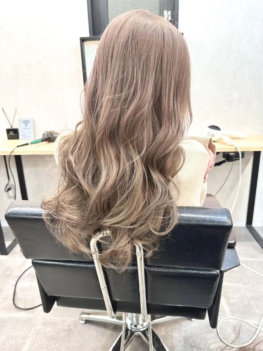 セミロング ヘアアレンジ カラー 💎lino _by _ACNE💎 🧸のヘアスタイル