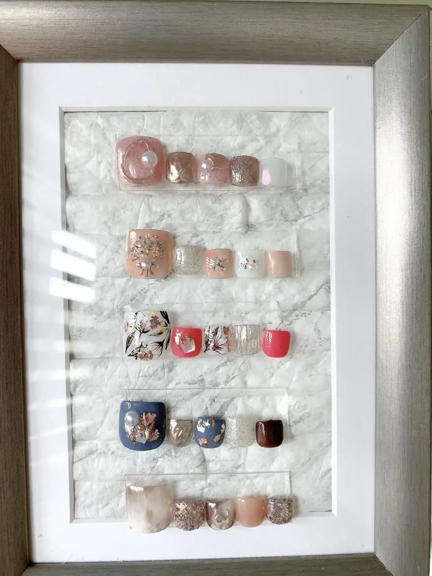 ネイル アートネイル フットネイル yochi nailのネイルデザイン