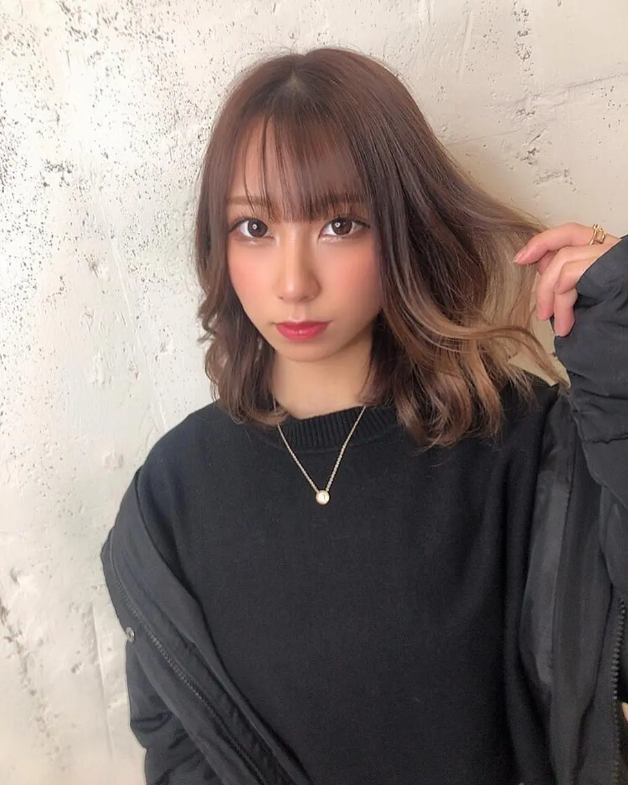 ミディアム カラー 垢抜けレイヤー✂️ RYOTAのヘアスタイル