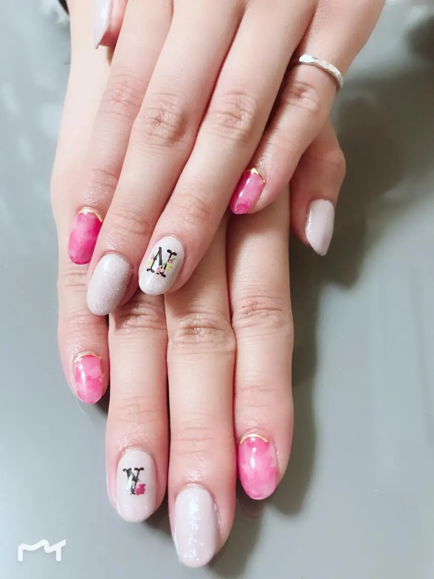 ネイル 持ち込み ハンドネイル Masuko Yasukaのネイルデザイン