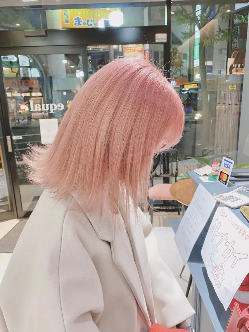 ミディアム カラー ✨髪質改善専門店✨ QOLU✨のヘアスタイル
