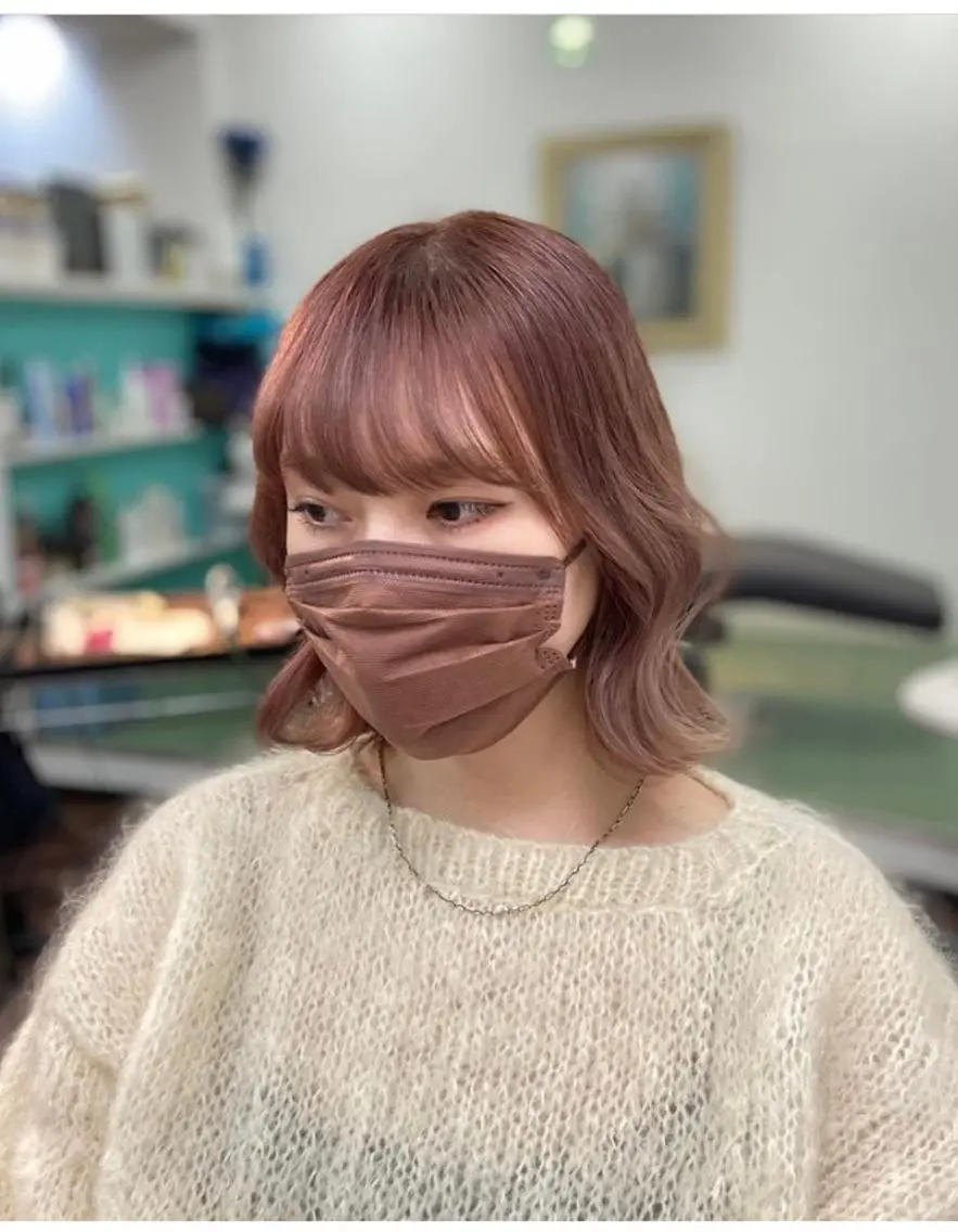 ミディアム 田牧 みゆきのヘアスタイル