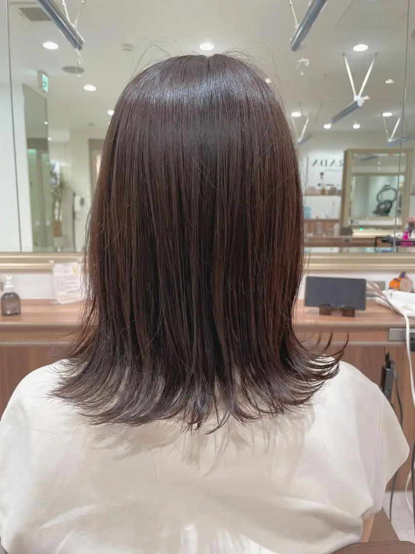 ミディアム カラー 伊藤光莉 /ママ美容師のヘアスタイル