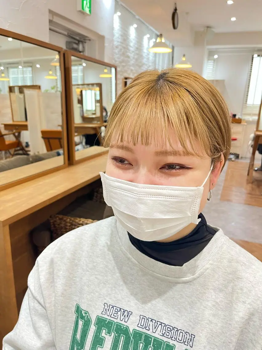ショート カラー ショートボブ 丸みショート ボブ くびれヘア ショートヘア 襟足でお悩みの方✂︎ くびれ職人ハシモトのヘアスタイル