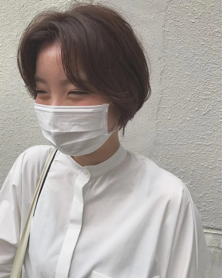 ショート カット ヘアカラー トリートメント ayane⭐️ボブ・ ショート・パーマのヘアスタイル