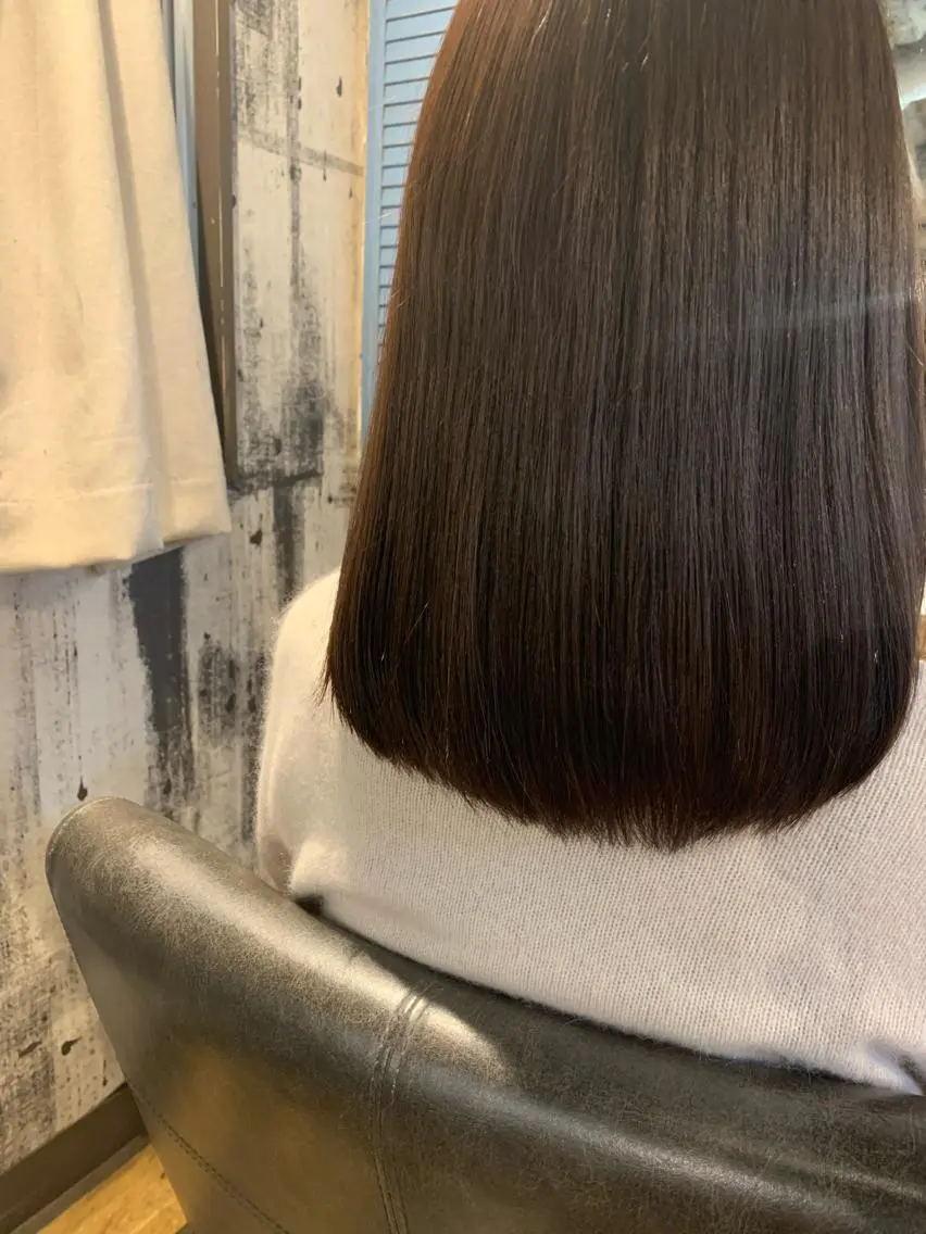 ミディアム repose日本橋 室町のヘアスタイル