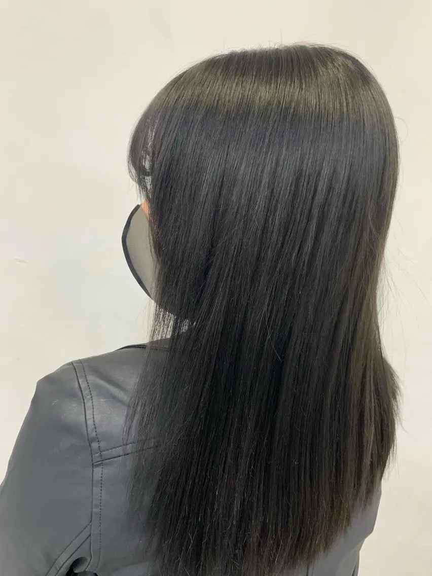 ロング ヘアカラー ヘッドスパ ヘアセット 🪞透明感カラー🫧 縮毛矯正🥇かずきのヘアスタイル