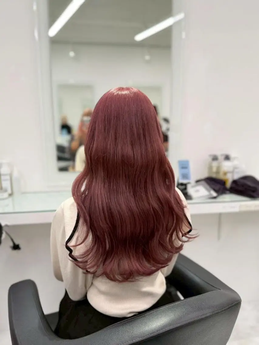 カラー 🪞official FRUITS渋谷🩰のヘアスタイル