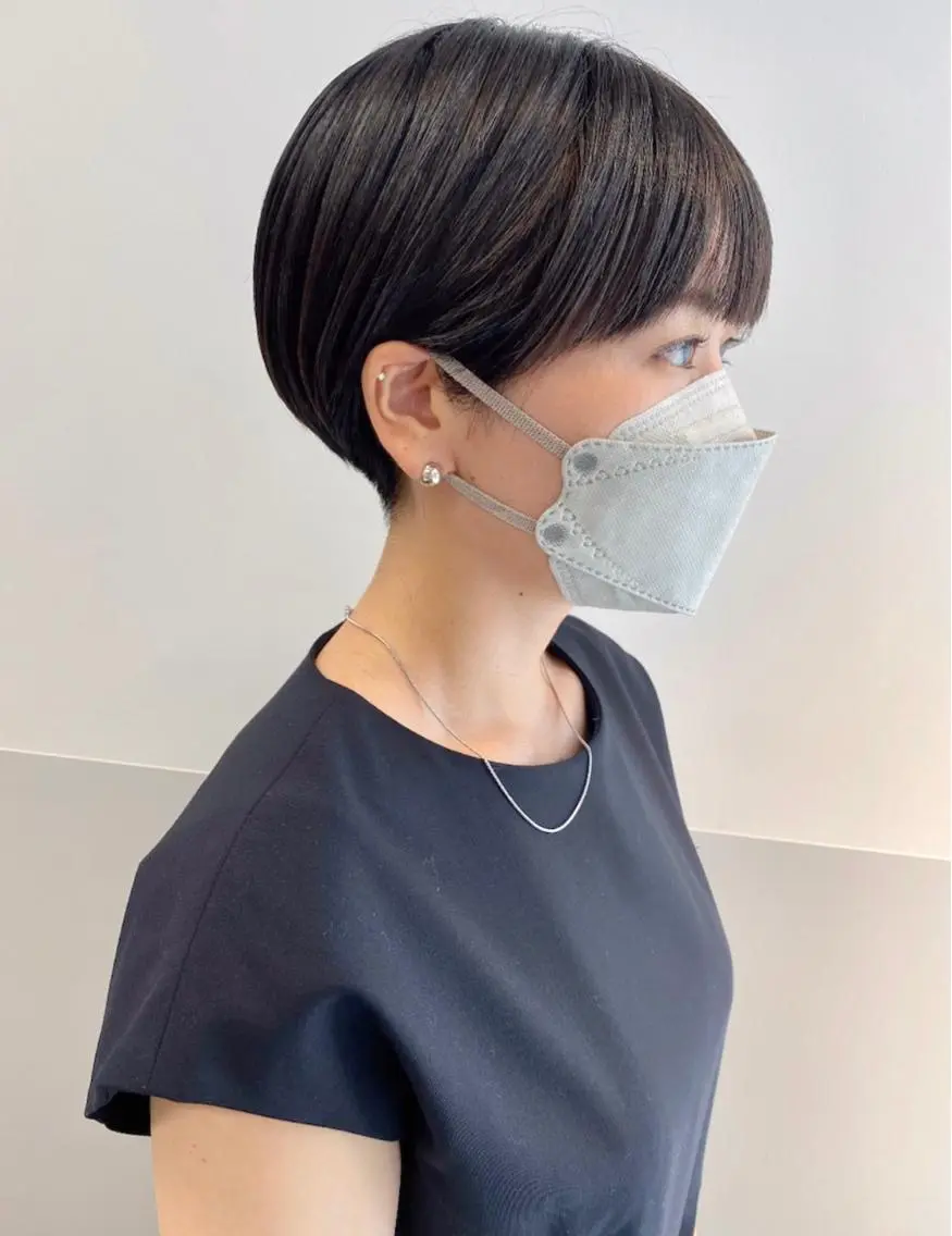ショート カラー ヘアアレンジ ショートヘア カット ヘアカラー トリートメント ヘッドスパ 小林 佳祐のヘアスタイル