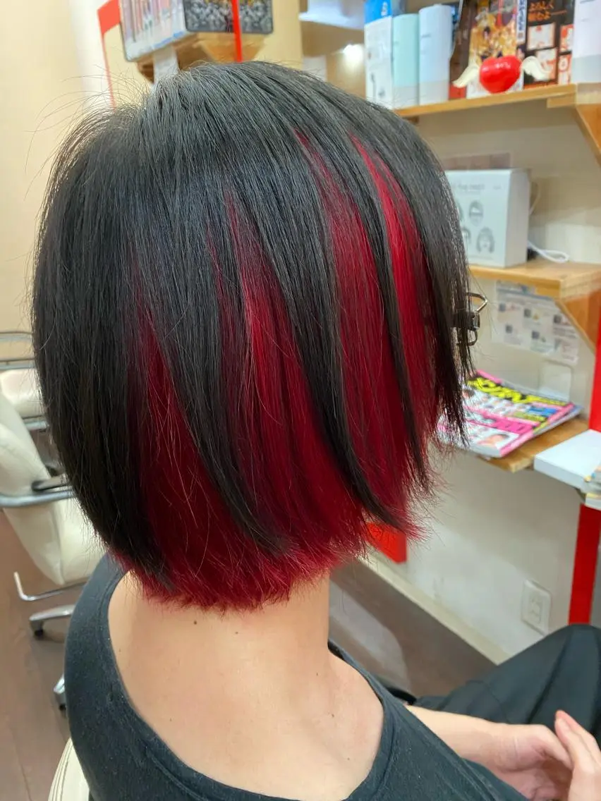 メンズ ヘアカラー ゆぴ☾‪/推しカラー /ハイトーンのヘアスタイル