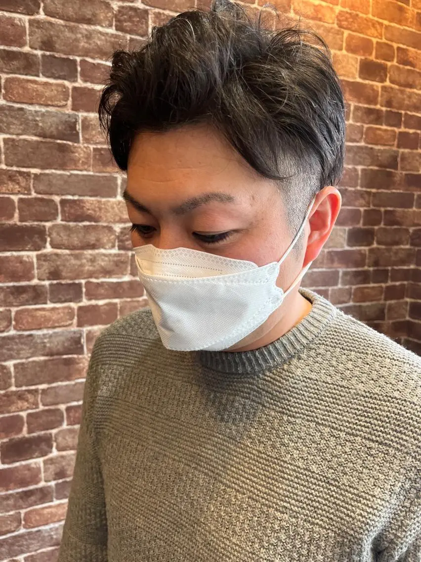 ショート カラー パーマ ヘアアレンジ メンズ キッズ ネイル マツエク・マツパ アイブロウ メンズブリーチ メンズハイライト メンズインナーカラー メンズ韓国風 ブリーチ 久木原 ゆりのヘアスタイル