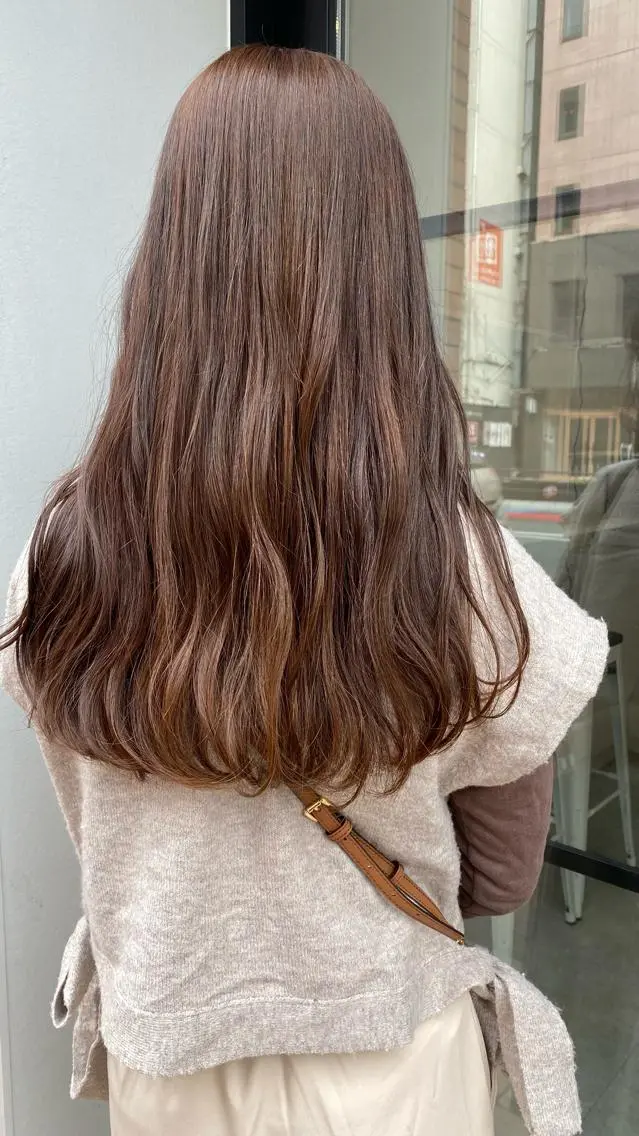 ロング RURI韓国ボブ 🇰🇷タッセルボブのヘアスタイル