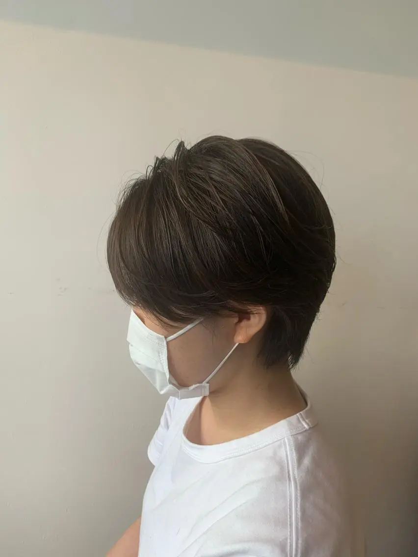 ショート ショートヘア 小顔カット カット ヘアカラー トリートメント ヘッドスパ ヘアセット 大宮/山口 竣也のヘアスタイル