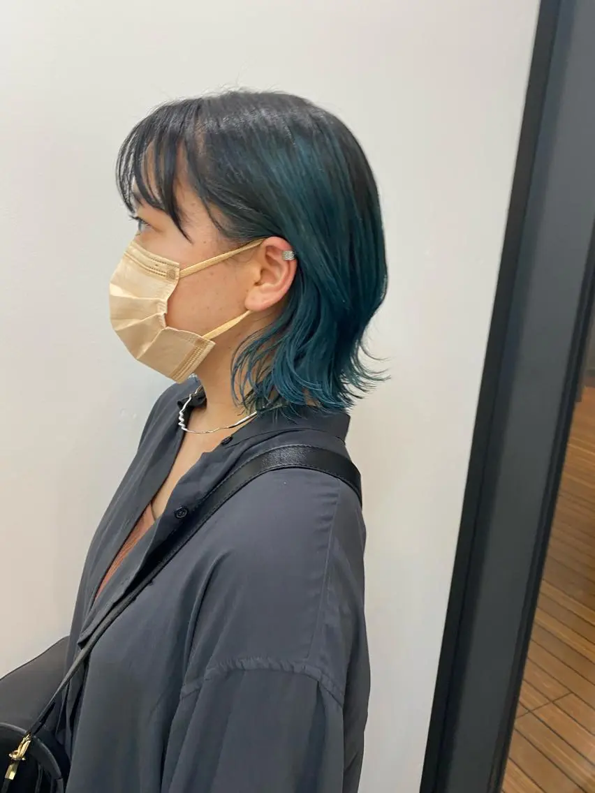 ショート カラー ヒラノホナミ 🫧透ける艶髪🫧のヘアスタイル