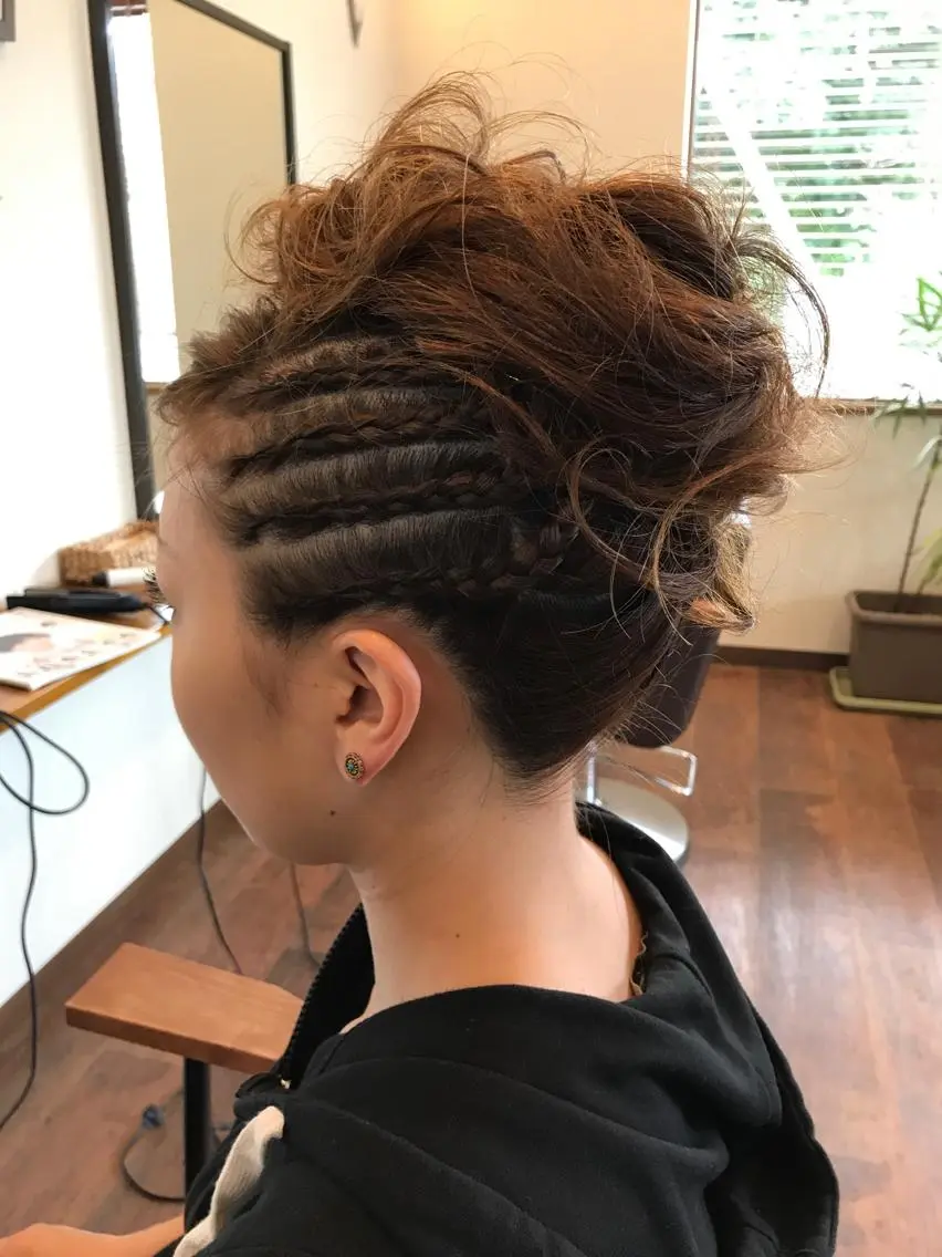ヘアアレンジ ヘアセット ICHIE hair Sのヘアスタイル