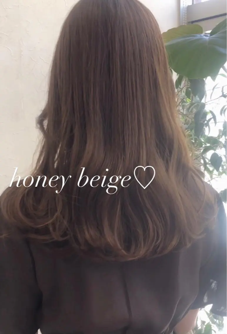 ロング カラー nakahara madokaのヘアスタイル