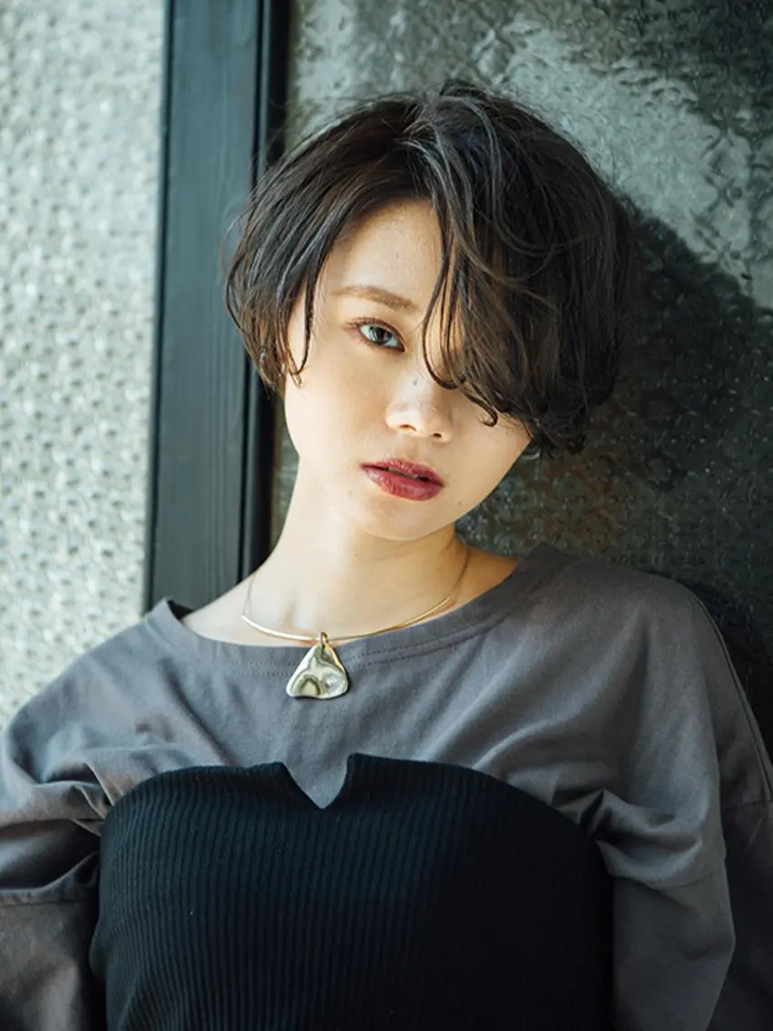 ショート カラー ショートヘア 相武台ショート特化 💐川崎希💐のヘアスタイル