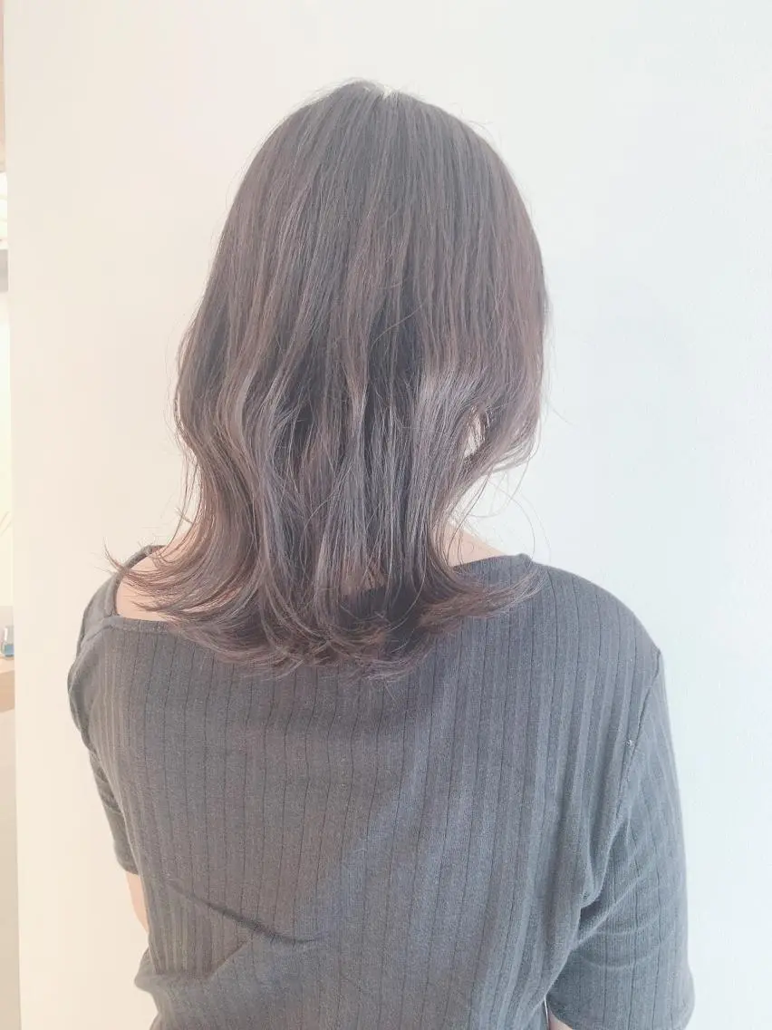 ミディアム カラー カット ヘアカラー なりたいが叶う ながしまじゅんきのヘアスタイル