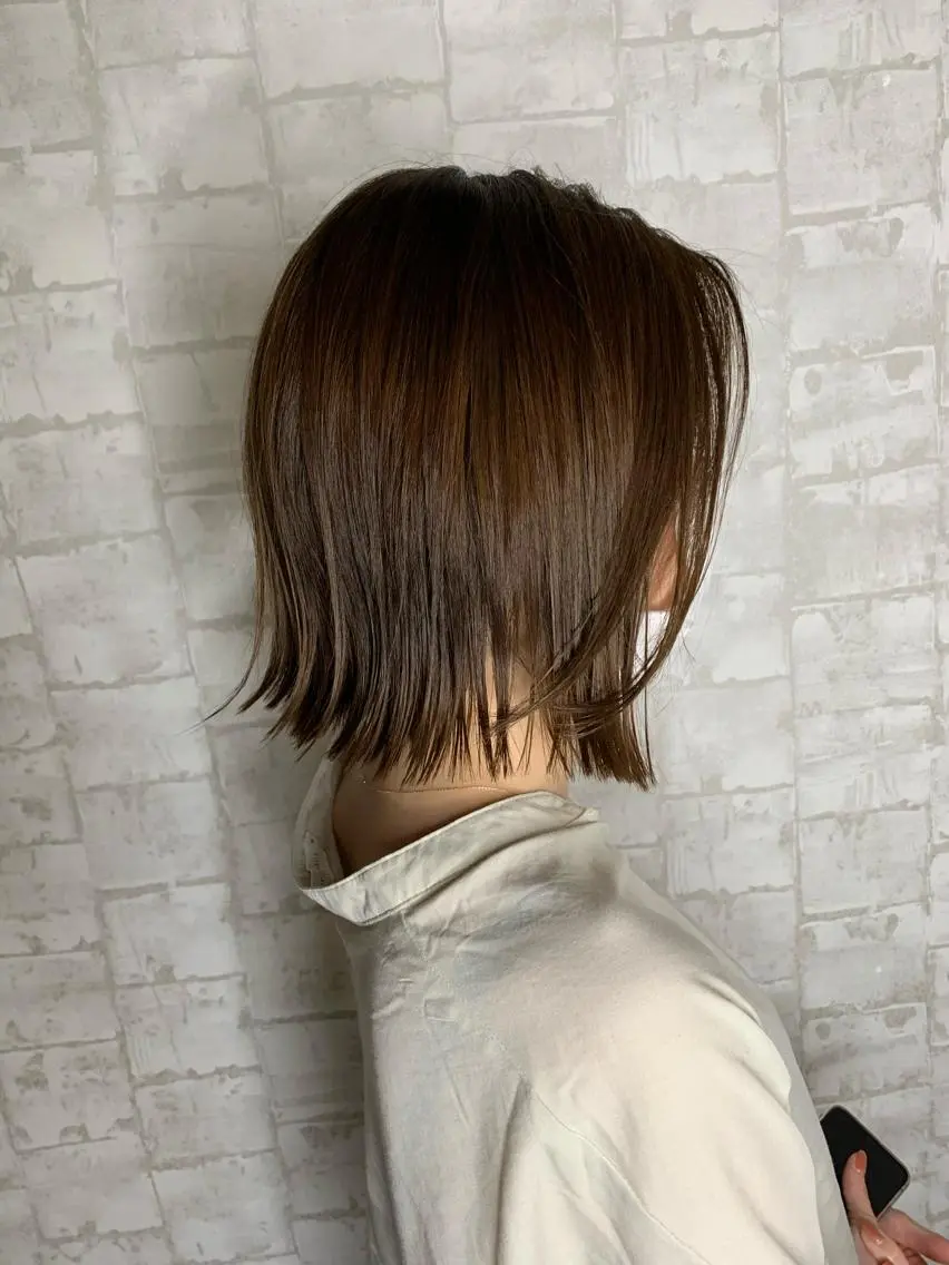 ミディアム カラー 船津武俊 フナツタケトシのヘアスタイル