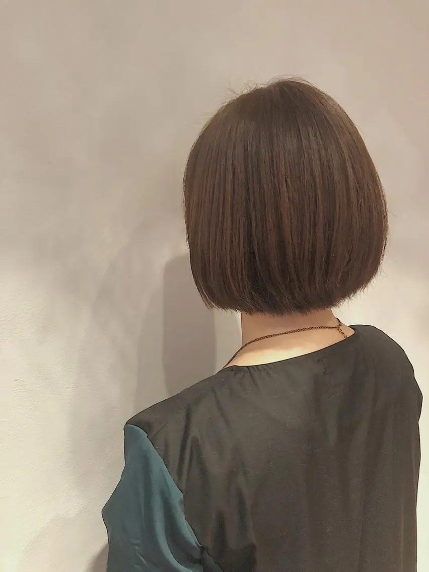 ショート カラーモデル募集中 美容室ハピスのヘアスタイル