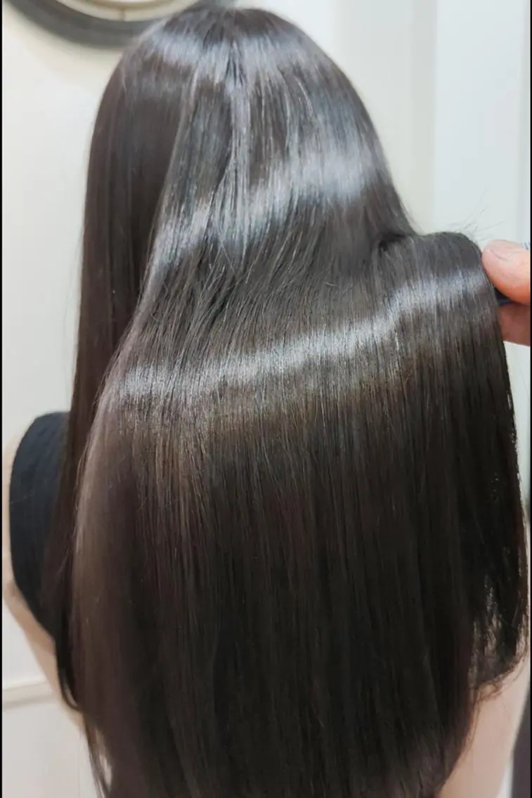 ロング カット 縮毛矯正 トリートメント お得なクーポン掲載▼ 🌷三國祐美🌷のヘアスタイル