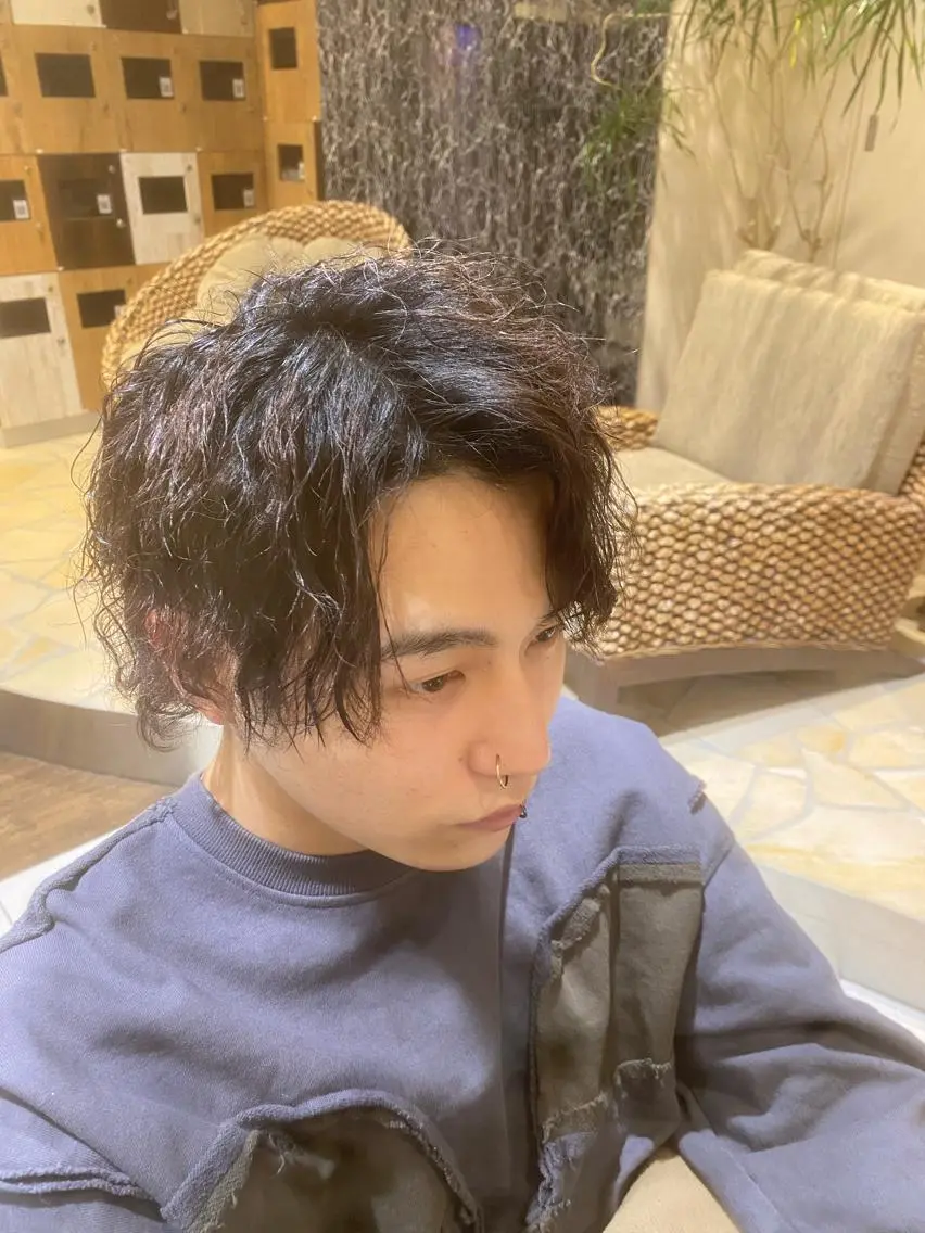 ショート パーマ メンズ 大人メンズヘア アドバイザーkaiのヘアスタイル