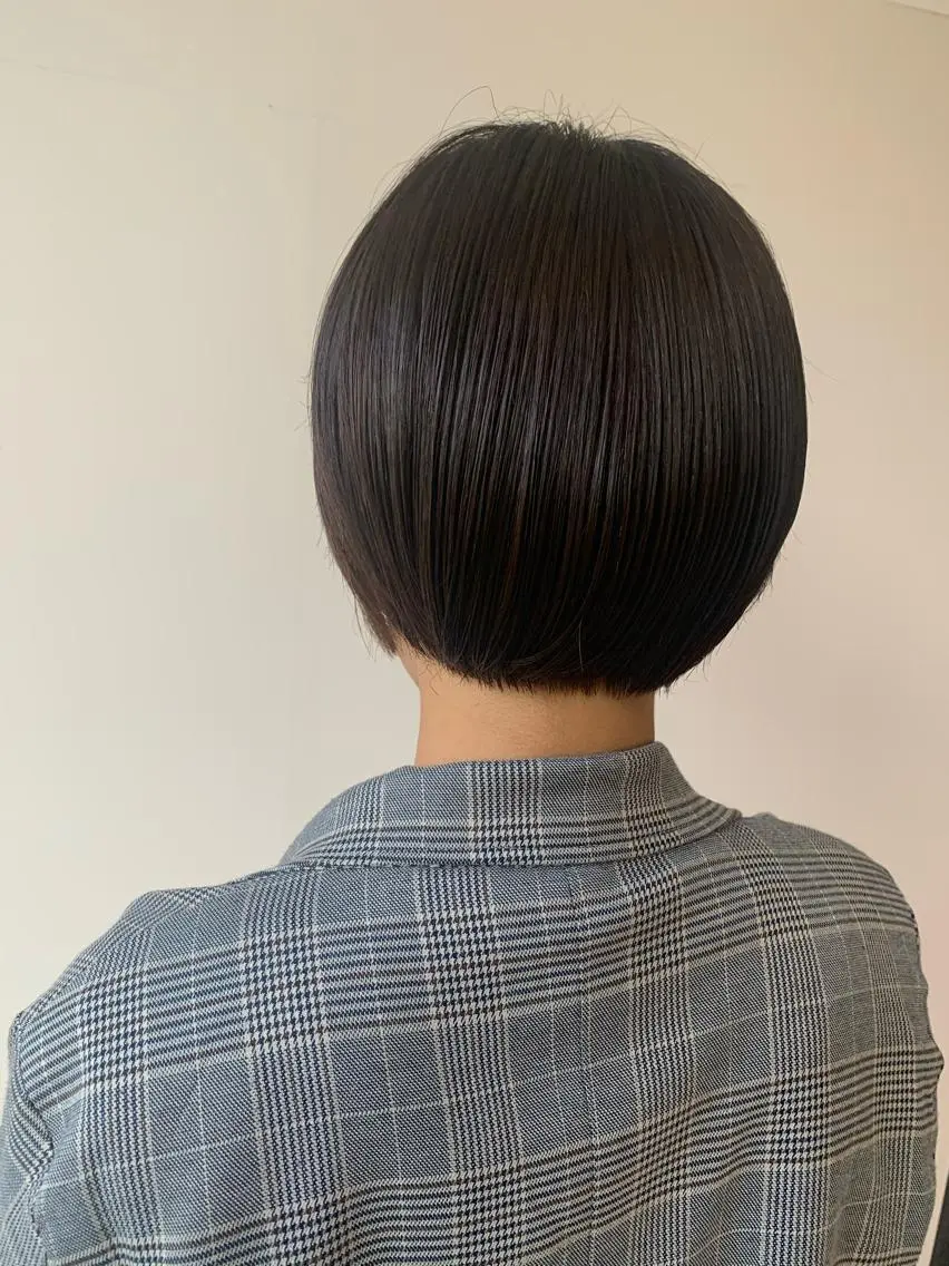 ショート 福田 美波のヘアスタイル
