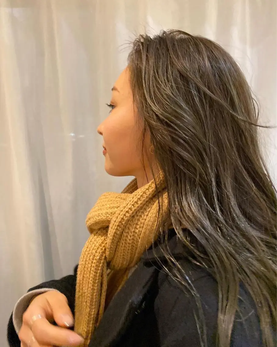 ロング カラー アイブロウ shoji༄ mikuのヘアスタイル
